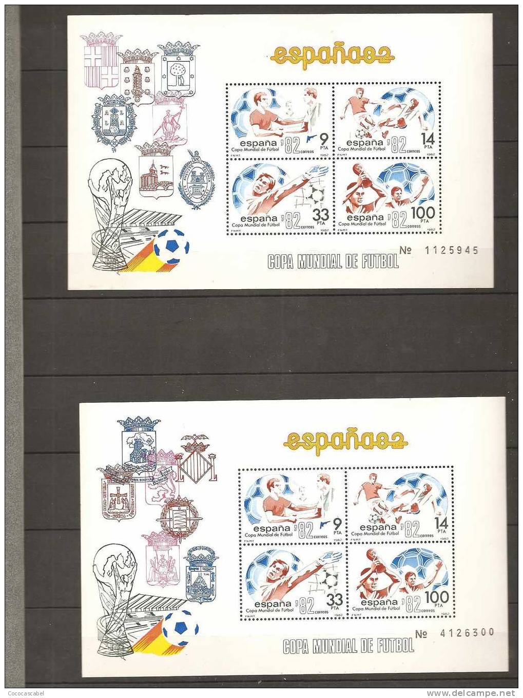 España/Spain-(MNH/**) - Edifil 2664-65 - Yvert  BF 31-32 - Blocs & Feuillets