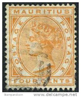 Mauritius #60 (SG #96) Used Victoria From 1879 - Mauritius (...-1967)