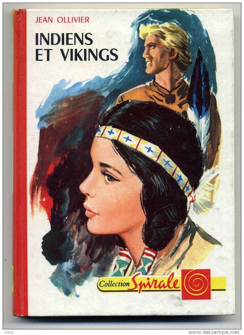 Jean OLLIVIER "Indiens Et Vikings"  Collection  Spirale 1962 - Collection Spirale