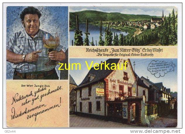 Kröv Bzw. Cröv / Mosel, Reichsschenke "Zum Ritter Götz" - Kröv