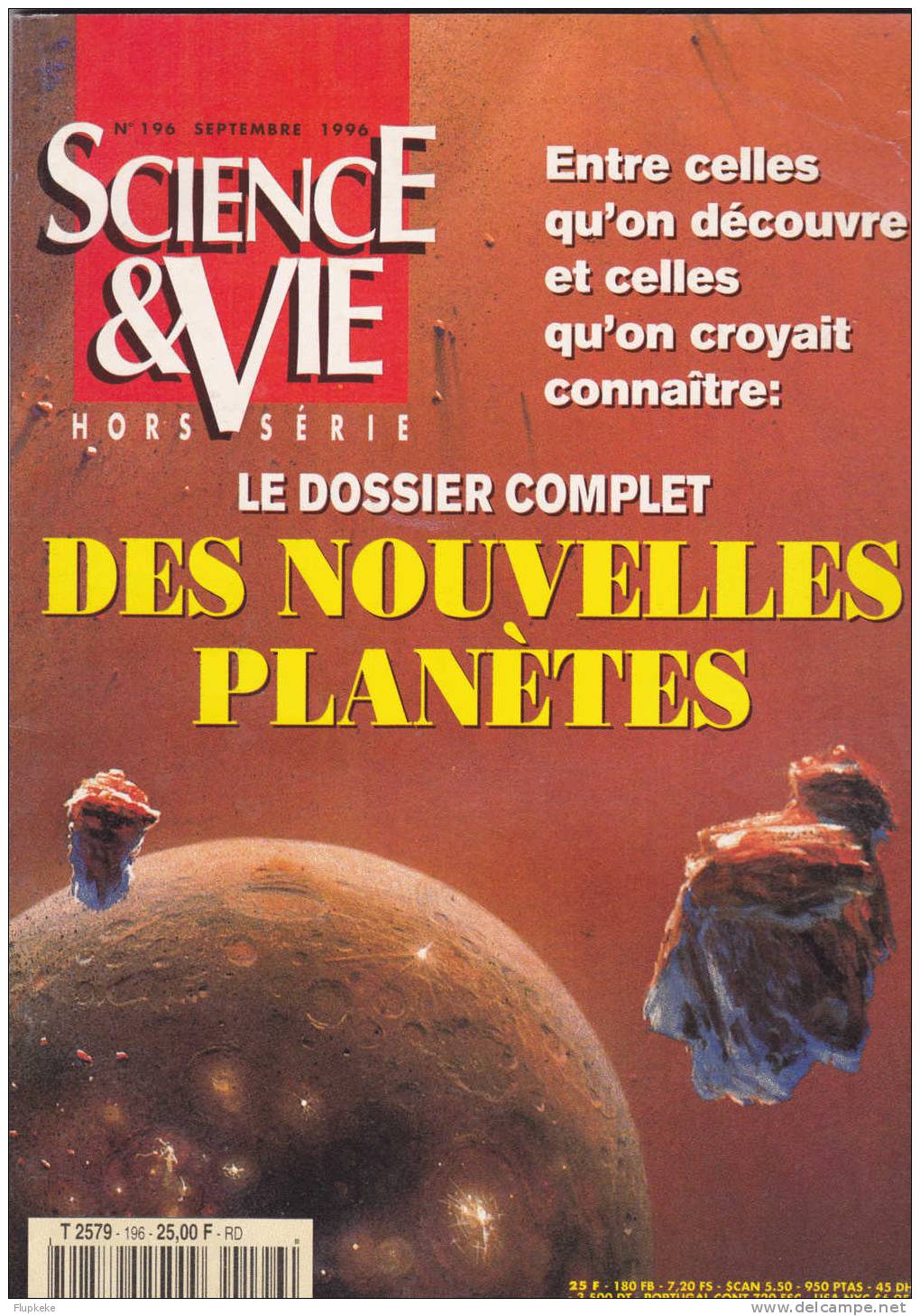 Science Et Vie HS 196 Septembre 1996 Le Dossier Complet Des Nouvelles Planètes - Ciencia