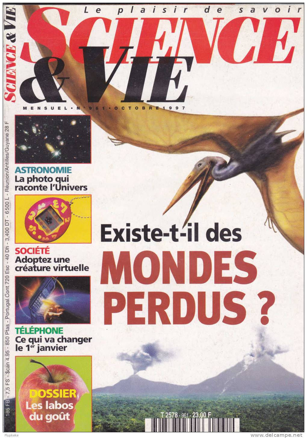 Science Et Vie 961 Octobre 1997 Existe-t-il Des Mondes Perdus? - Science