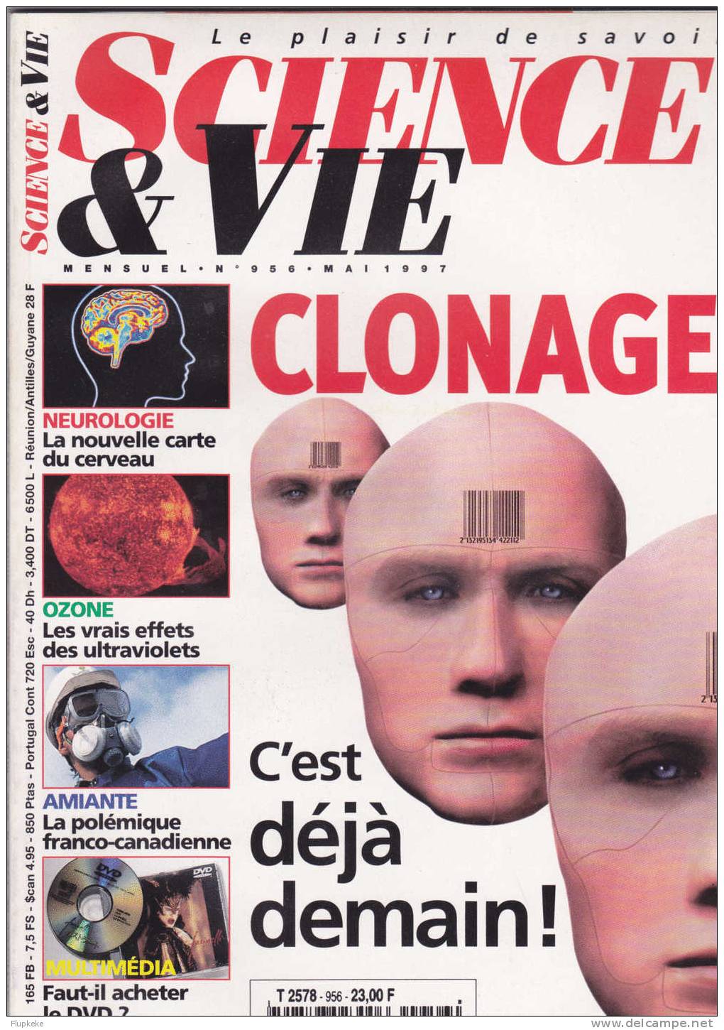 Science Et Vie 956 Clonage - Science