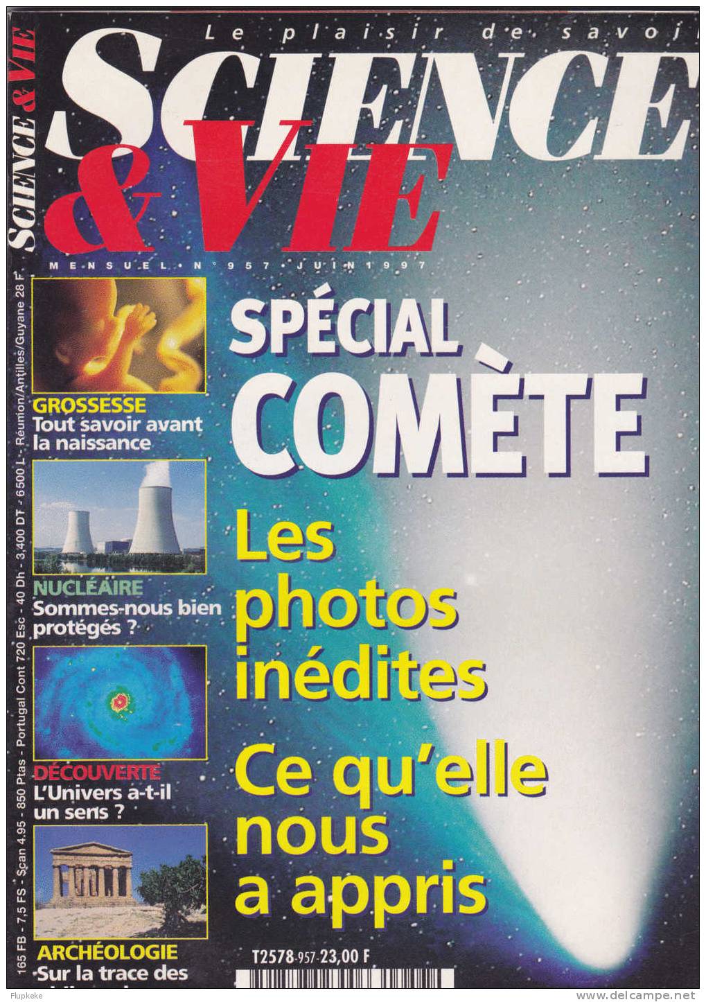 Science Et Vie 957 Juin 1997 La Comète Hale-Bopp - Ciencia