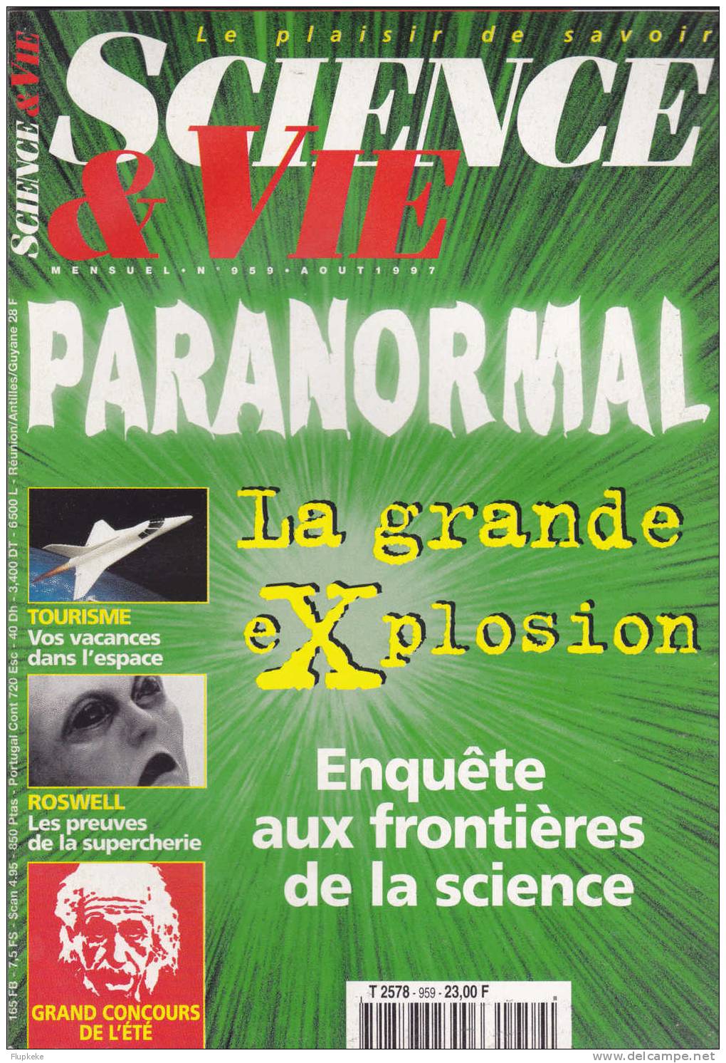 Science Et Vie 959 Août 1997 Paranormal La Grande Explosion - Science