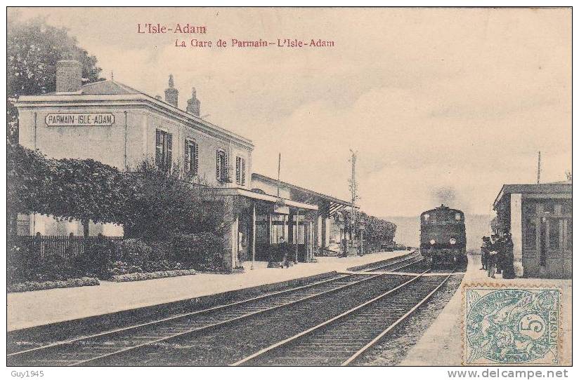 L'Isle -Adam : La Gare De Parmain - Parmain