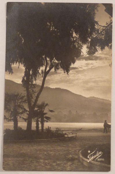 Unidentified European Landscape - Vintage Real Photo Postcard RPPC  1920´s - Probably Evia, Greece - A Identifier