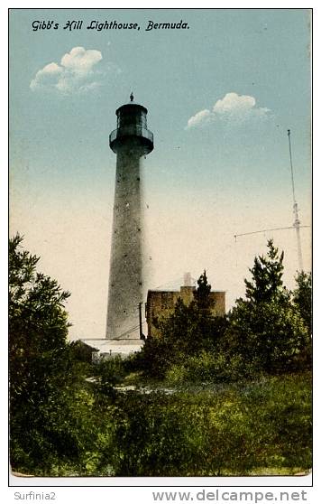 BERMUDA - GIBB'S HILL LIGHTHOUSE Pre-WWI - Other & Unclassified