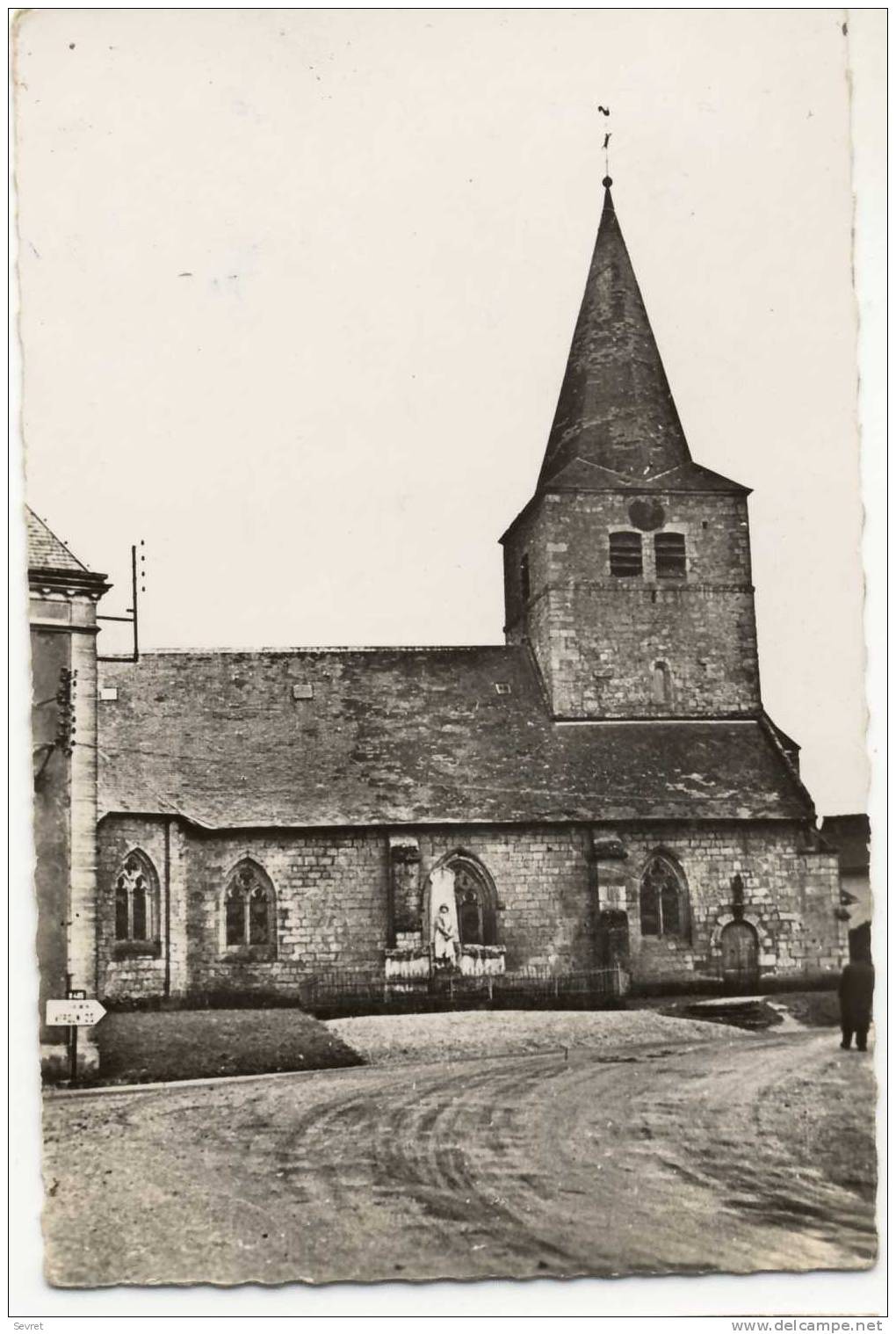 DAMVILLERS. - L'Eglise.  CPSM 9x14 - Damvillers