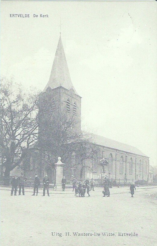 ERTVELDE - DE KERK - Evergem