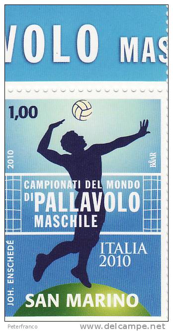 2010 San Marino - Campionati Del Mondo In Italia - Volley-Ball