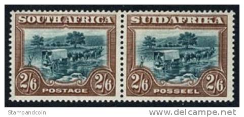 South Africa #30 Mint Hinged 2sh6p Pair From 1927-28 - Ungebraucht