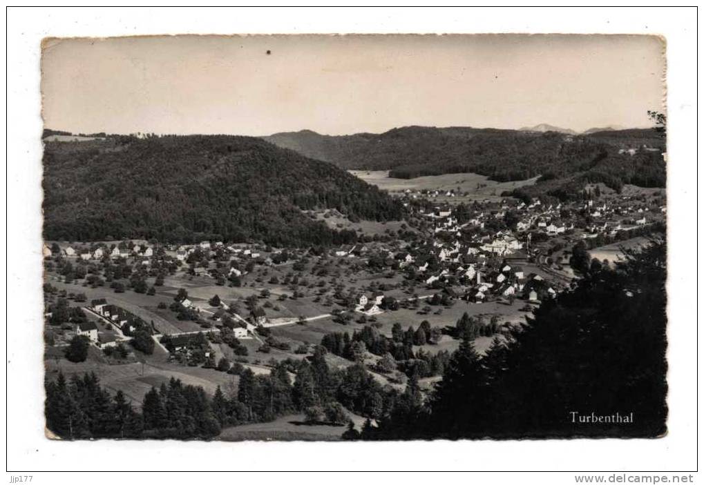 Suisse ZH Turbenthal Gesehen Auf Dem Dorf CPSM Format CPA Vue Sur La Vallée Et Le Bourg - Dorf