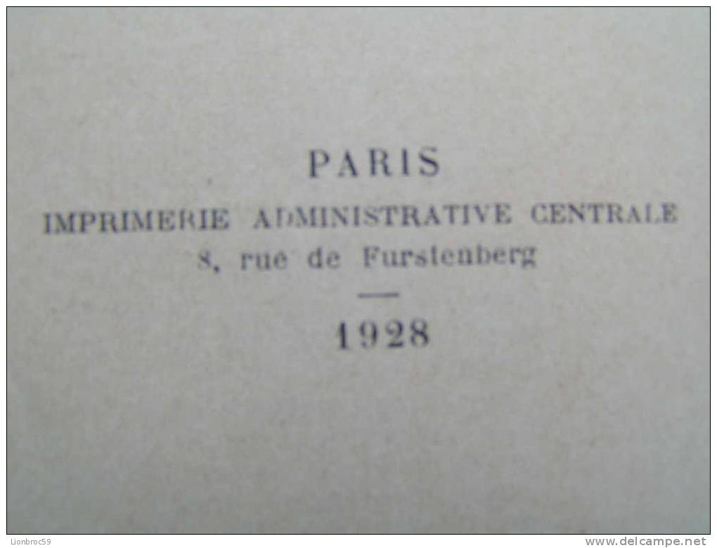 Carnet De Renseigements Des Services Municipaux De La Mairie De CLICHY - 1928 - Ohne Zuordnung