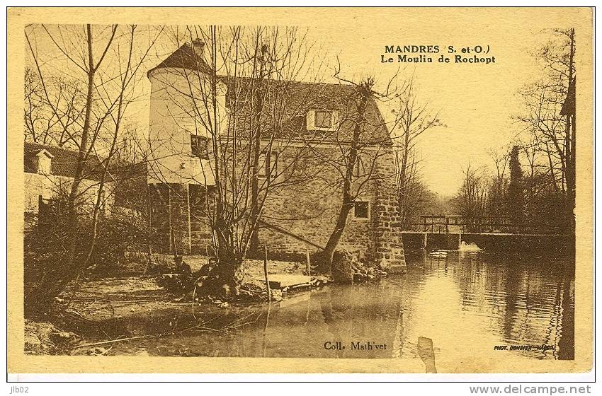 Mandres (S Et O) - Le Moulin De Rochopt - Mandres Les Roses