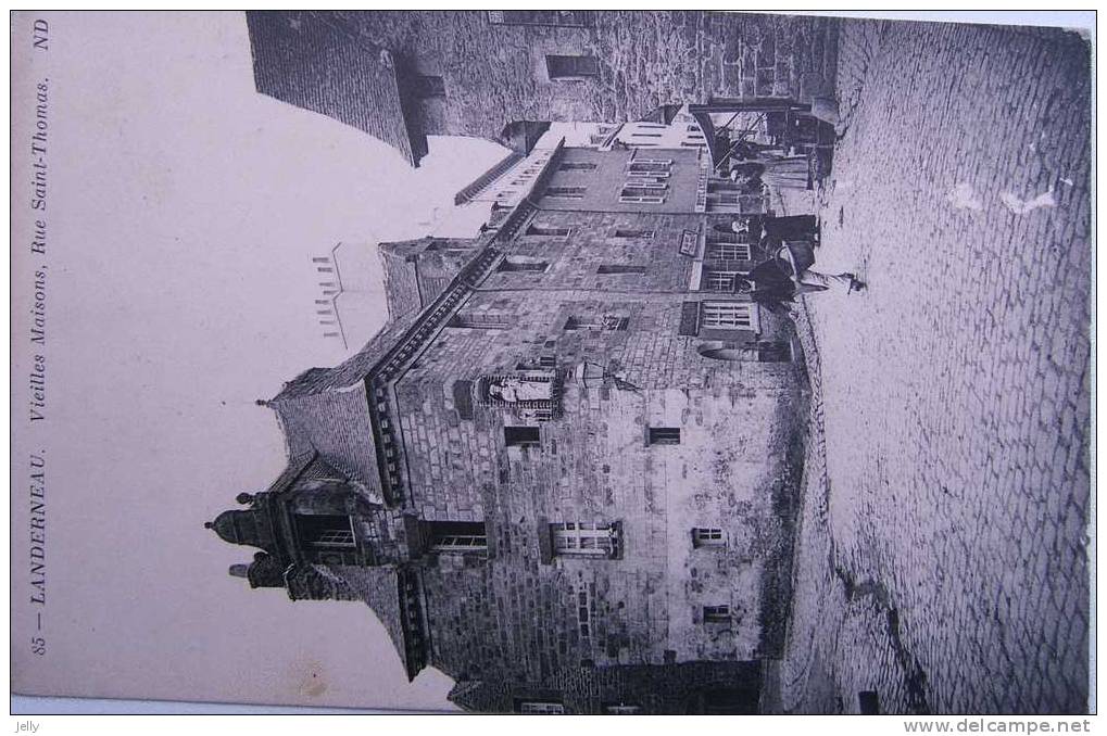 LANDERNEAU  - Vieilles Maisons, Rue Saint-Thomas - Landerneau