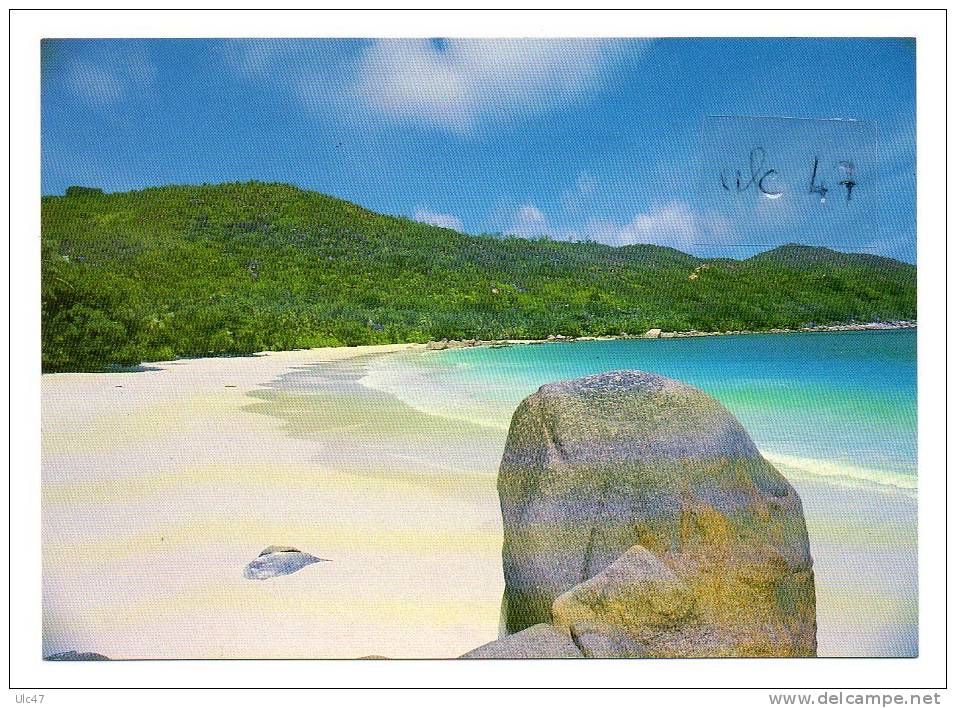 - SEYCHELLES. - Praslin, Anse Lazio. - Scan Verso - - Seychelles