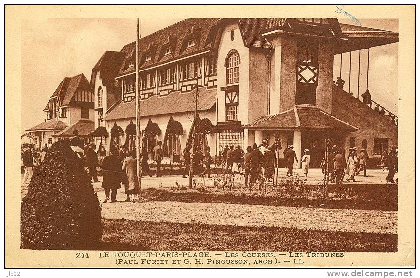 244 - Le Touquet Paris Plage - Les Courses - Les Tribunes ( Paul Furiet Et G.H Pingusson Arch) - Le Touquet