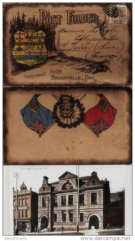 CANADA - POST FOLDER - GREETINGS FROM BROCKVILLE - Brockville