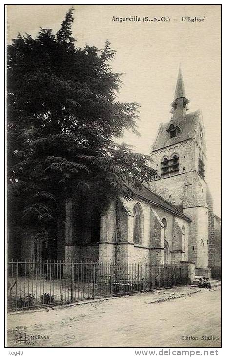 D91 - ANGERVILLE - L´Eglise - Angerville