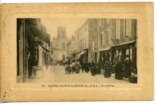 CASTELJALOUX  Grand´Rue - Casteljaloux