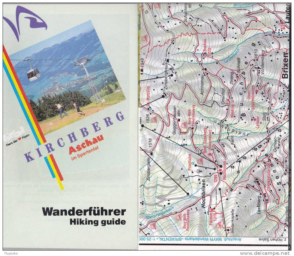 Kirchberg Asschau Tirol Wanderführer Hiking Guide - Autriche
