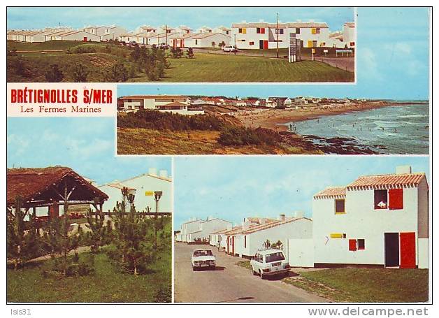 Dép 85 - O605 - Brétignolles Sur Mer - Multivues - Les Fermes Marines - Bon état - Semi Moderne Grand Format - Bretignolles Sur Mer