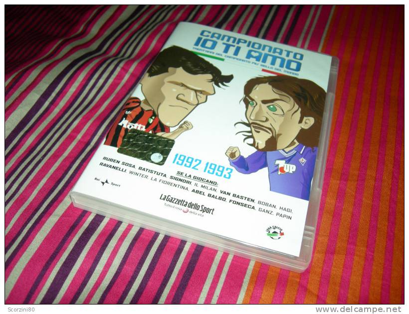 DVD-CAMPIONATO IO TI AMO 1992-1993 Gazzetta Dello Sport - Deporte