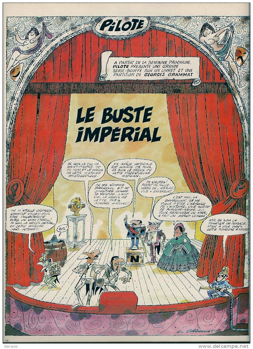 PILOTE N° 659 Du 22 /06/1972  Superbe Planche Double Au Centre DELIRIUS . - Pilote