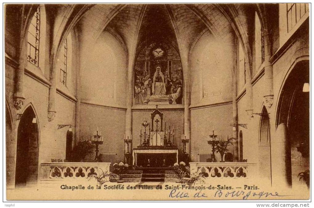 Chapelle De La Société Des Filles De Saint François De Sales - Paris - Paris (17)