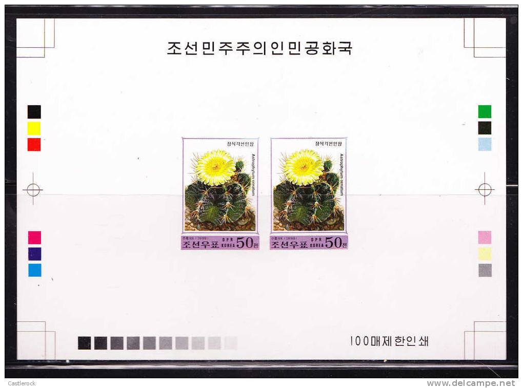 T)1999 KOREA,PROOF,CACTUS/ASTROPHYTUM ORNATUM. - Cactus