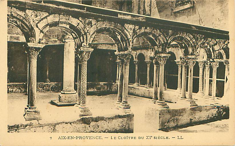 13 - AIX-EN-PROVENCE - Le Cloître Du XIe Siècle (LL. 7) - Aix En Provence