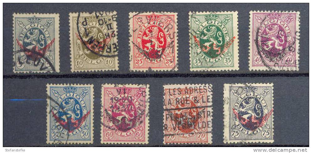 Belgie - Belgique Ocb Nr :  S 7 - 15  (zie Scan) Complet - Used