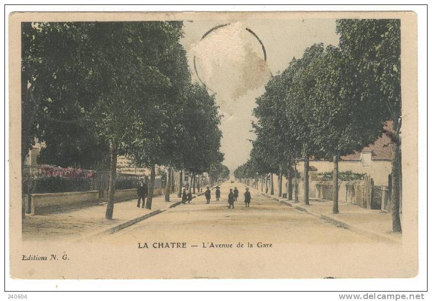 LA CHÂTRE  --  L´Avenue De La Gare - La Chatre