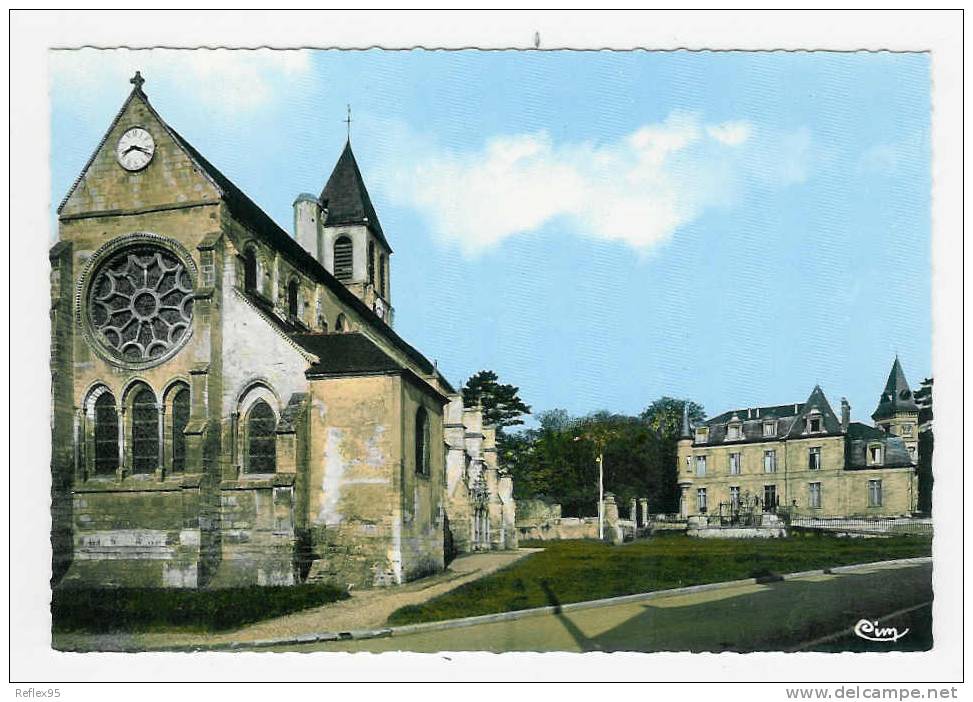 PRECY SUR OISE - Eglise Et Château Les Lierres - Précy-sur-Oise