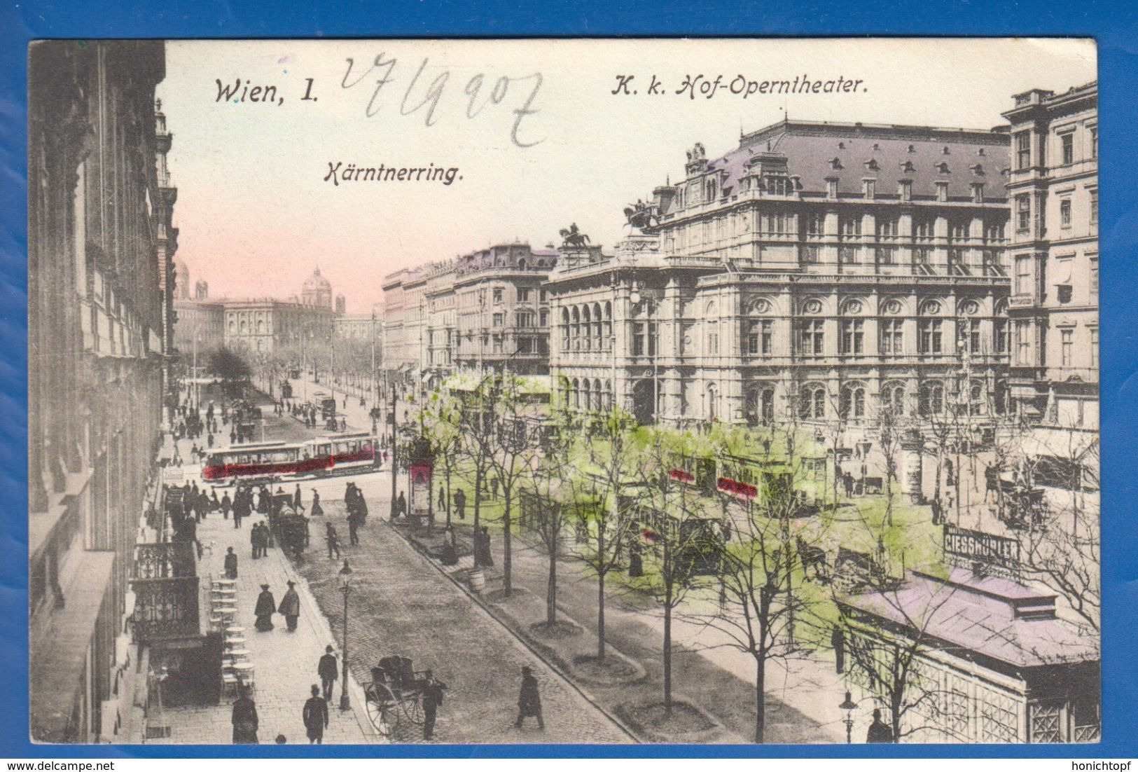 Österreich; Wien; K.k. Hof Operntheater; Kärntnerring; 1907 - Vienna Center