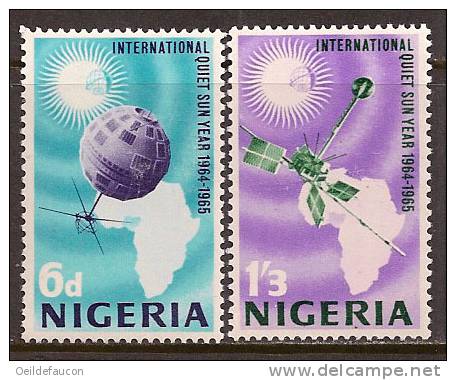 NIGERIA - Yvert - 169/70**  Cote 0,80 &euro; - Clima & Meteorología