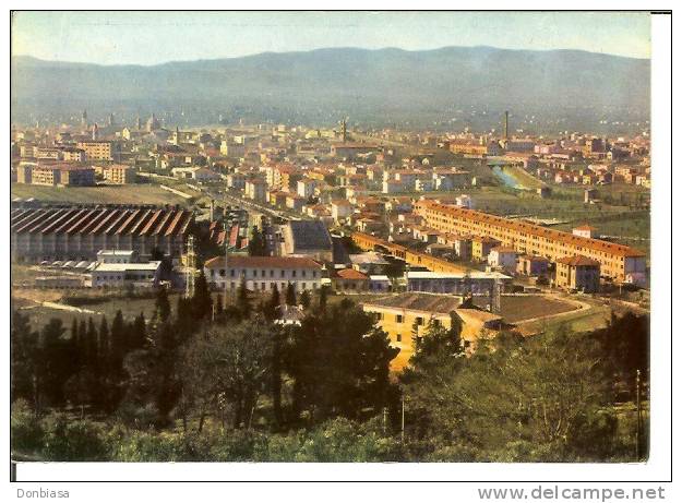 Foligno (Perugia): Panorama. Cartolina Viaggiata 1963 - Foligno