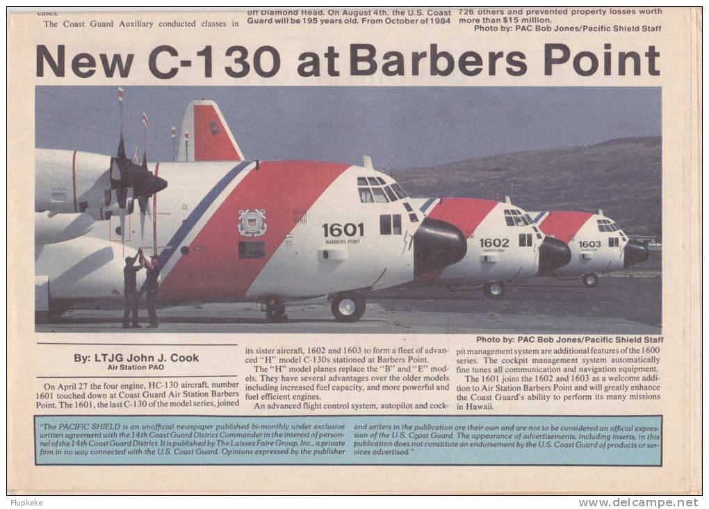 Pacific Shield July-august 1985 14th Coast Guard District - Forze Armate Americane