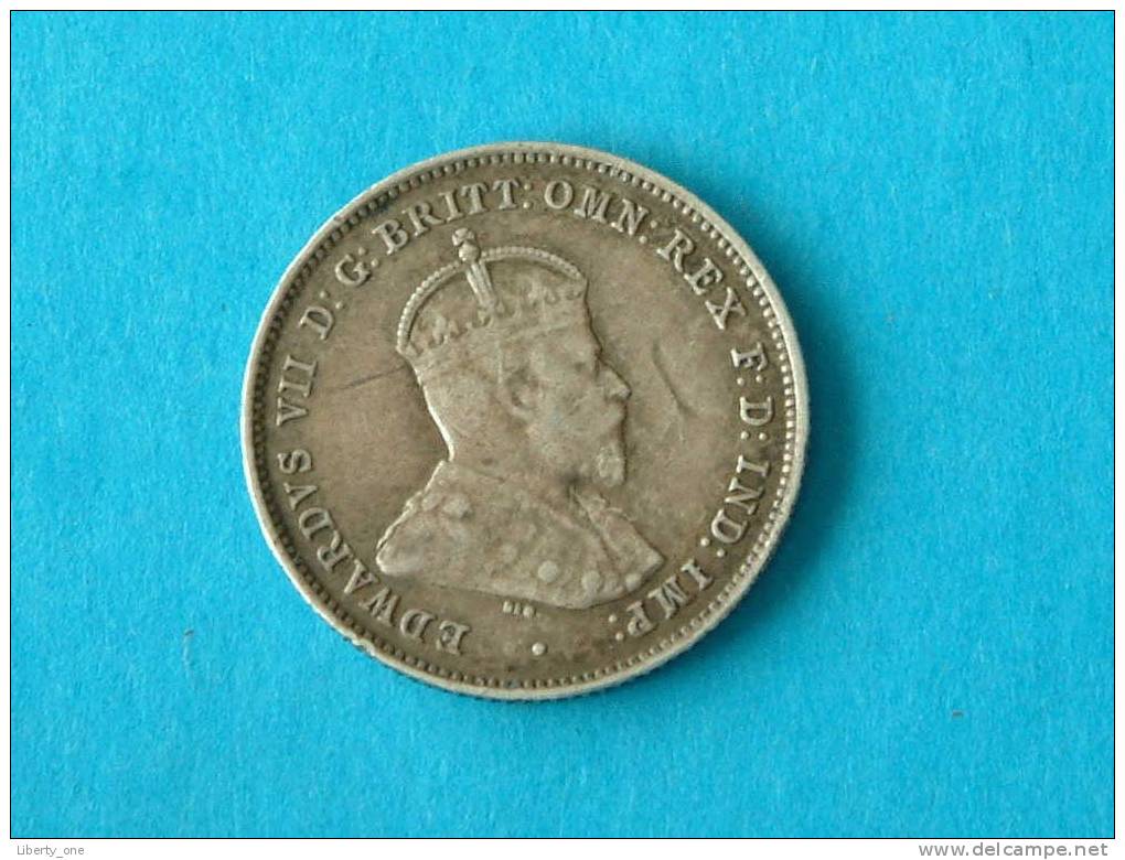 1910 - SIX PENCE - KM 19 ( For Grade, Please See Photo ) ! - Sonstige & Ohne Zuordnung