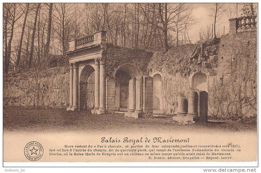 Mariemont - Palais Royal De Mariemont - Murs Restant Du "Fer à Cheval" - Morlanwelz