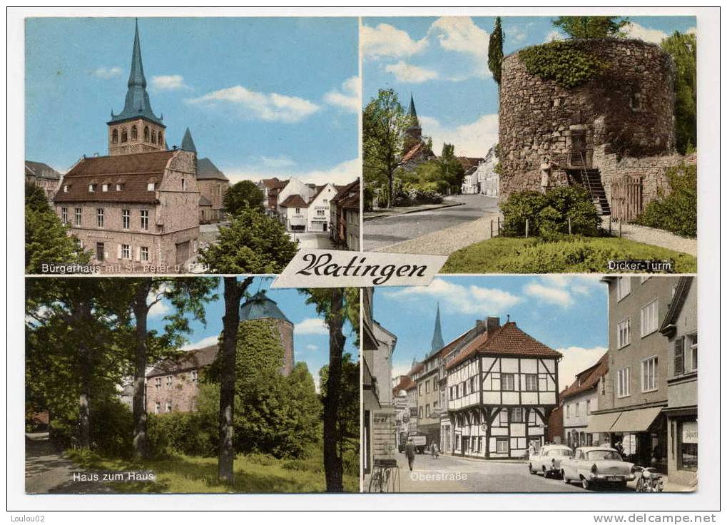 RATINGEN - Bord Dentelé - Très Bon état - Ratingen