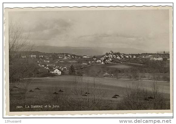 Carte Postale La Sarraz Et Le Jura - La Sarraz