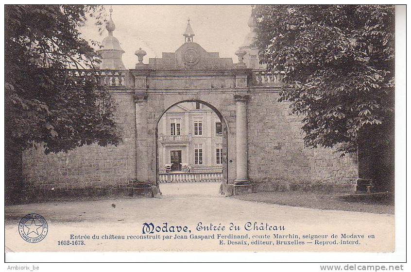 Modave - Entrée Du  Château - Modave