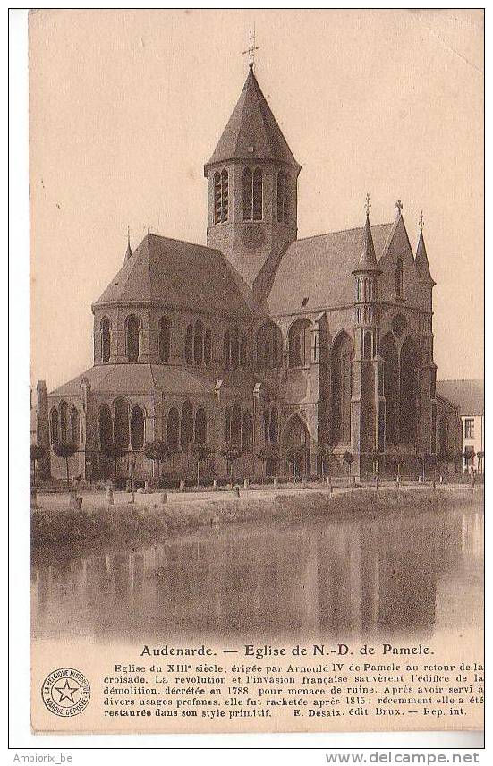 Audenarde - L'Eglise De N D De Pamele - Oudenaarde