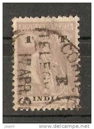 D - INDIA PORTUGUESA AFINSA 264t - USADO, 12 X 11 1/2, TIPO (II-II) - Postmark Collection