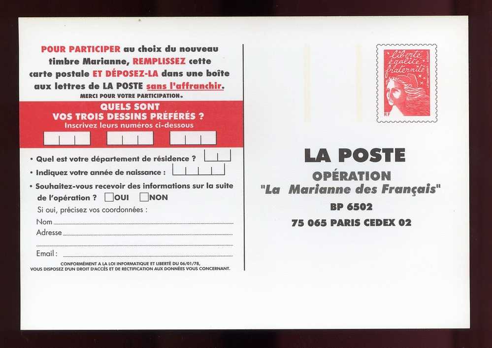 SIMILI ENTIER LA POSTE TYPE LUQUET  RF - Official Stationery