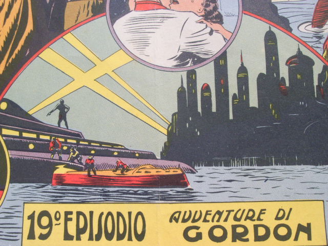 NERBINI - AVVENTURE DI GORDON N. 19 -  LA GALLERIA DELLA MORTE - EDIZIONE 1958 - - Comics 1930-50