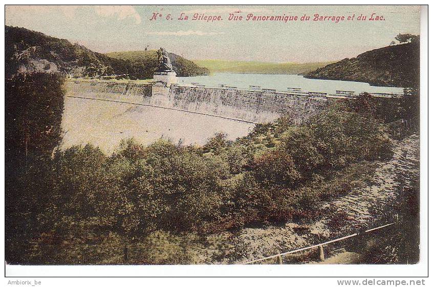 La Gileppe - Vue Panoramique Du Barrage Et Du Lac - Baelen