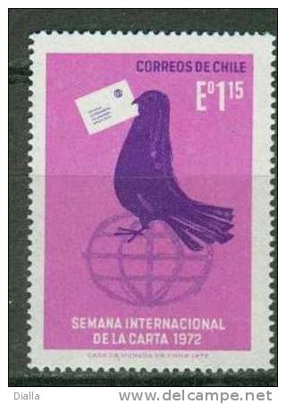 Chili 1972,  Y. 391 Pigeon MNH ** - Duiven En Duifachtigen